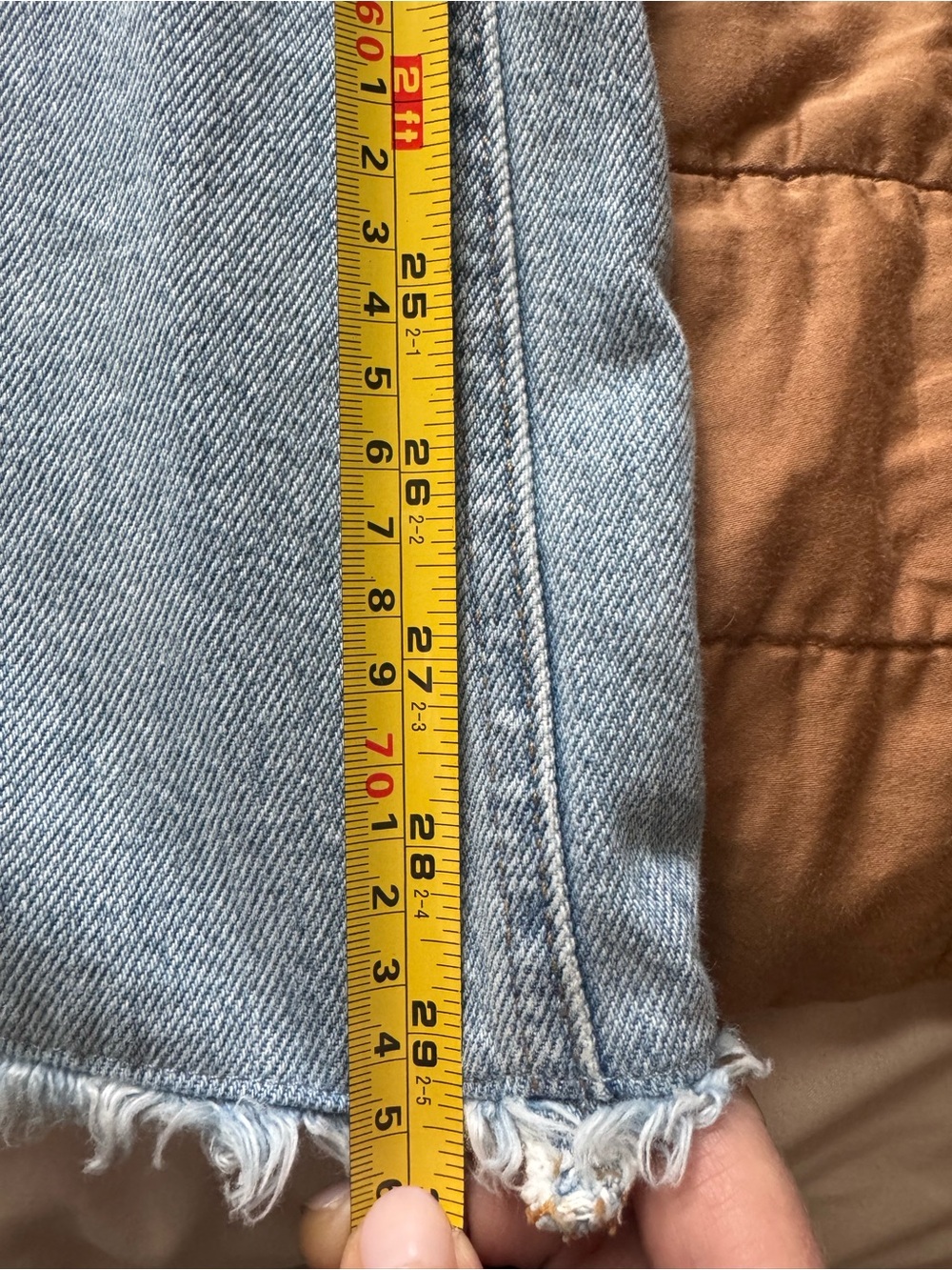 Alice + Olivia Light Wash High-Rise Wide Leg Jeans - Picture 13 of 13